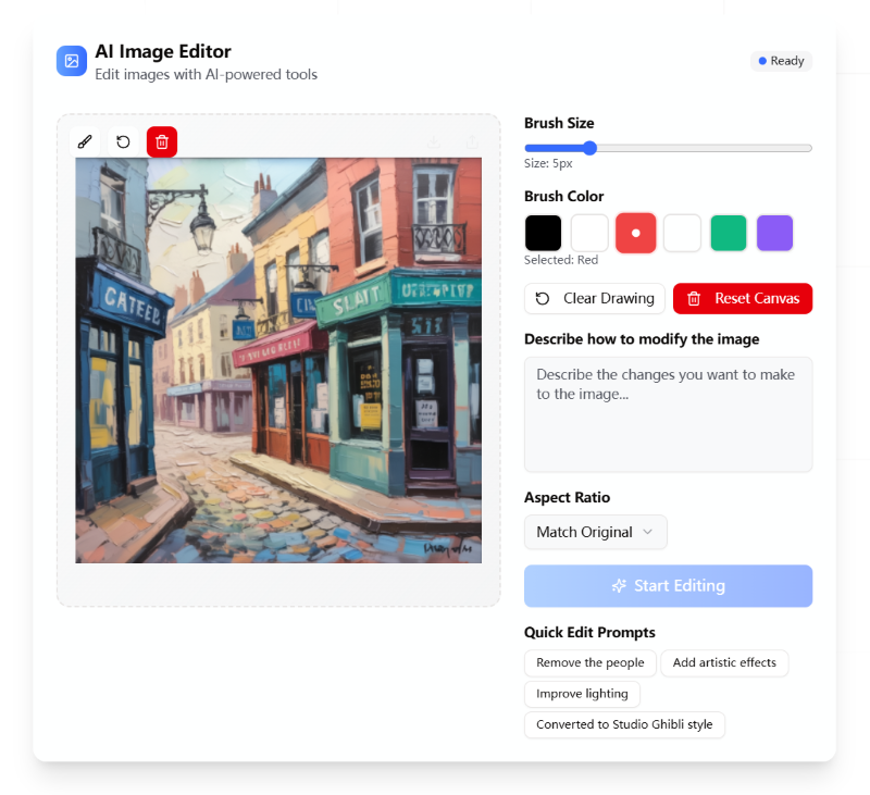 Kontext Editor Features